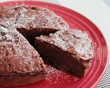 冷やしてもおいしいレーズンチョコケーキ作り方9写真
