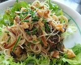 茸のバルサミコ酢マリネで 冷製パスタ作り方4写真