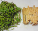 風味最高！厚揚げとセリの炒め物(´∇｀*作り方1写真