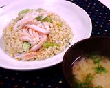 かにかにチャーハン♪作り方8写真