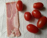 ミニトマトのベーコンカレーソテー作り方1写真