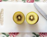 フレッシュ♬キウイとチアシードのジュース作り方3写真