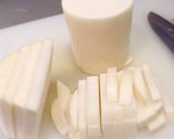 豚ロースと大根の ポン酢ピリ辛炒め煮作り方1写真