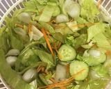 野菜たっぷり！さっぱり冷やしうどん作り方1写真