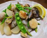 時短で♪❤～春野菜と海鮮のバター焼き～❤作り方8写真
