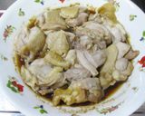 鶏の照り焼き梅バターポテトはさみ作り方2写真