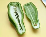 種の散らばらないピーマンパプリカの切り方作り方3写真