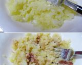 鶏の照り焼き梅バターポテトはさみ作り方5写真