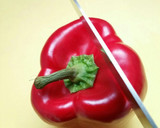 種の散らばらないピーマンパプリカの切り方作り方15写真