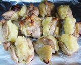 鶏の照り焼き梅バターポテトはさみ作り方7写真
