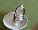 絶品、意外な美味しさ、ハムチーズおにぎり作り方9写真