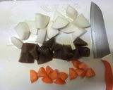 超簡単！大根と鶏肉の煮物作り方1写真