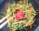味付け簡単！人参と豆苗の炒め物☆作り方5写真