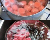 梅シソこぶ茶入りひんやり白玉ぜんざい♪作り方6写真
