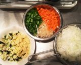 栄養満点キーマカレー♡作り方1写真
