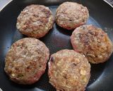 夏野菜のハンバーグトマト風味作り方9写真
