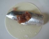 イワシの簡単梅干し餃子作り方2写真
