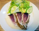 10分で【マグロのレアステーキ】作り方5写真