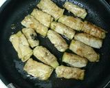 ◎なす豚肉巻き巻き◎作り方3写真