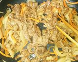 野菜もたっぷり♪焼き肉丼ぶり作り方3写真