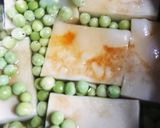 高野豆腐とえんどう豆の卵とじ作り方2写真