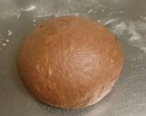 低糖質＊小麦ふすまココア手綱パン作り方2写真