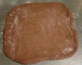 低糖質＊小麦ふすまココア手綱パン作り方3写真
