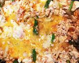 鶏ひき肉と豆腐のキムチ炒め作り方4写真