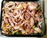 たっぷり野菜のトースター焼き作り方1写真