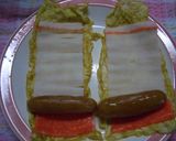 ウインナー巻いてみました♪作り方4写真