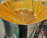 節約☆鶏ﾑﾈとﾄﾏﾄ缶のバジルパスタ✨作り方10写真