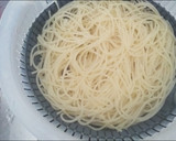 和〜☆梅としらすの冷製パスタ☆作り方3写真