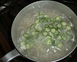 もやしオクラの玉子汁 息子のダイエット食作り方7写真