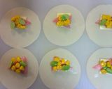 餃子皮おつまみ子供にも☆ハムチ枝豆コーン作り方3写真