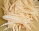 余った大根の皮でサッパリナムル作り方1写真