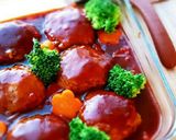 ふゎふゎ豆腐ハンバーグ✾デミグラ仕立て作り方5写真