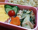 いかニラもやし de 塩レモン炒め☆弁当作り方3写真
