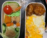 全てレンジキムチソース味オムライス弁当作り方17写真