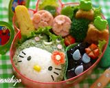 あじさい(キャラ弁おかず)作り方8写真