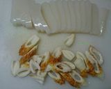 簡単☆ちくわ&こんにゃく味噌マヨ炒め作り方1写真