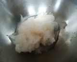 梅と鶏胸肉のおろしそば作り方4写真