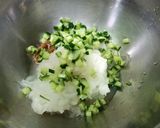 梅と鶏胸肉のおろしそば作り方6写真