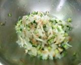 梅と鶏胸肉のおろしそば作り方8写真