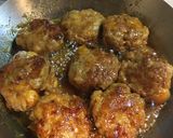 お麩入り和風照り焼きハンバーグ作り方6写真