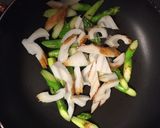 アスパラと竹輪のカレー粉まぶし作り方3写真