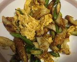 アスパラと竹輪のカレー粉まぶし作り方5写真