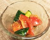 トマトの簡単中華風サラダ作り方6写真