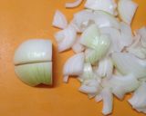 大根と玉ねぎのお味噌汁作り方1写真