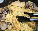 筍とあさりの和風パスタ。作り方5写真