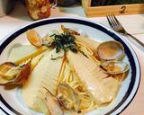 筍とあさりの和風パスタ。作り方6写真